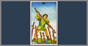 Değnek Yedilisi Tarot Aşk, Kariyer ve Para Anlamı