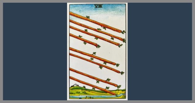 Değnek Sekizlisi Tarot Aşk, Kariyer ve Para Anlamı