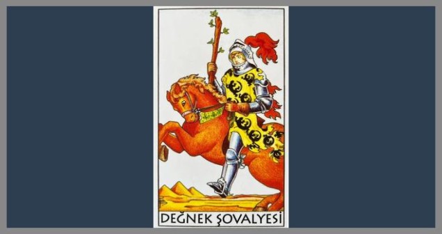 Değnek Şövalyesi Tarot Aşk, Kariyer ve Para Anlamı