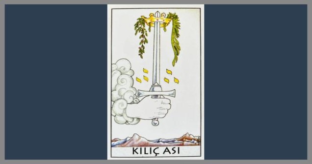 Kılıç Ası Tarot Aşk, Kariyer ve Para Anlamı