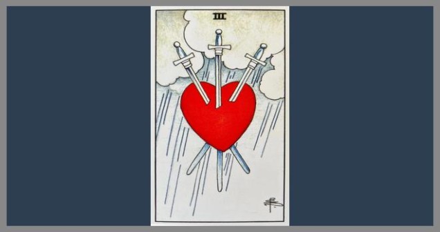 Kılıç Üçlüsü Tarot Aşk, Kariyer ve Para Anlamı
