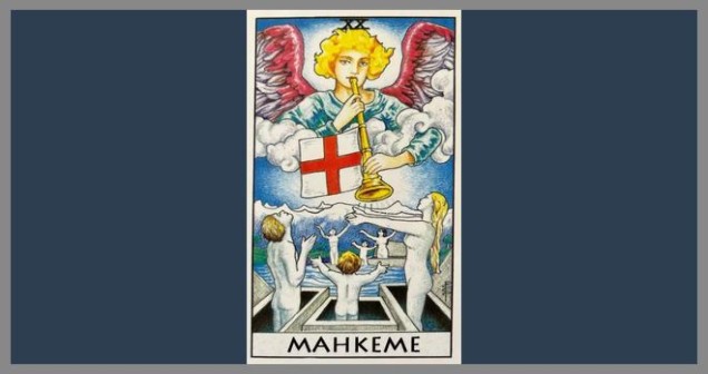 Mahkeme Tarot Aşk, Kariyer ve Para Anlamı